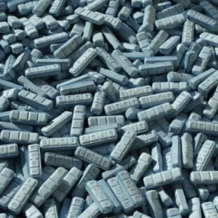Blue Xanax Bars