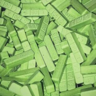 Green Xanax Bars